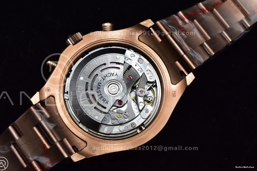 Best YachtMaster Blue A on TopPick Bracelet Ceramic II RG 1:1 RG 116685 Edition GMF 1223 0110